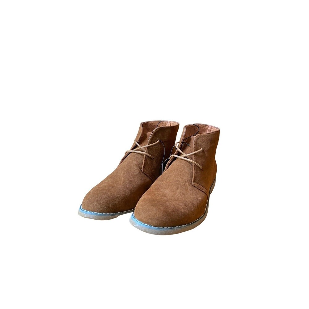 Revenants Leo-1 Cognac Suede Men’s Short Boots Casual